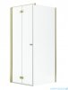 Radaway Nes Gold Kdj B kabina 100x100cm lewa złoty połysk 10025100-09-01L/10039100-01-01